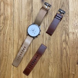 MVMT Chrono watch with extra strap!